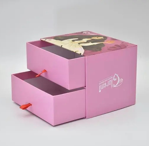 Innovadora caja de embalaje con cajones