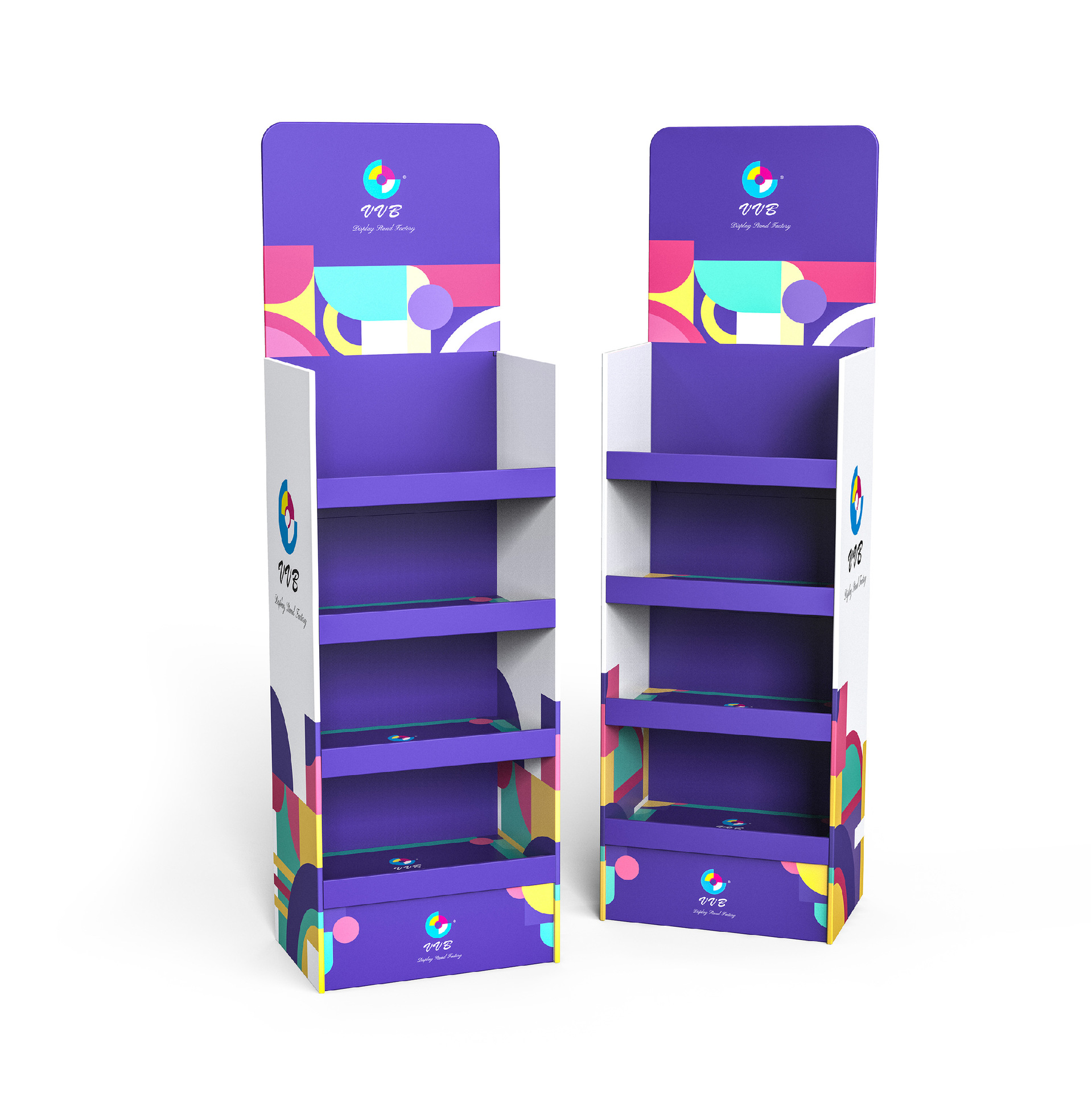 ¡El soporte de pantalla de cartón personalizable para el medio ambiente se vende bien en todo el mundo! Sinst ayuda a las marcas a confiscar el campo de batalla visual de las terminales minoristas