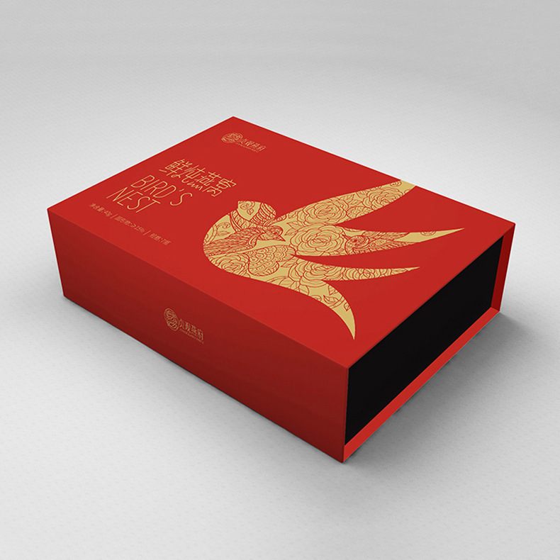 La caja de regalo de nidos de pájaros es un artefacto de almacenamiento en la vida diaria