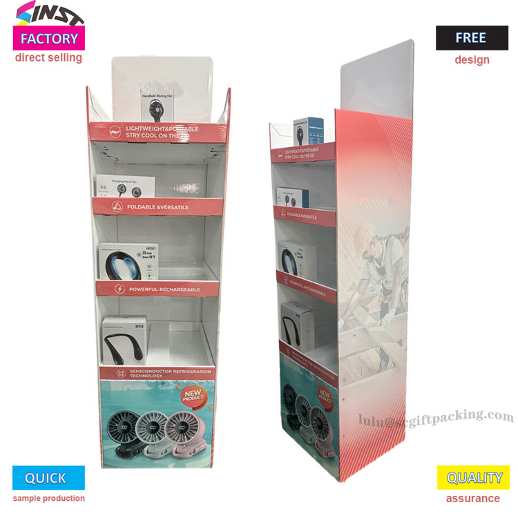 ¿Cómo hacer que su ventilador eléctrico se destaque en el expositor de cartón del ventilador eléctrico?