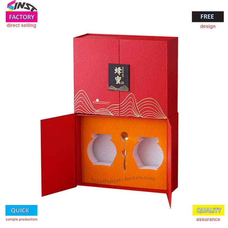 ¿Cómo elegir un packaging digno para los productos nutritivos? ¿No es fragante esta caja de regalo de miel multifuncional?