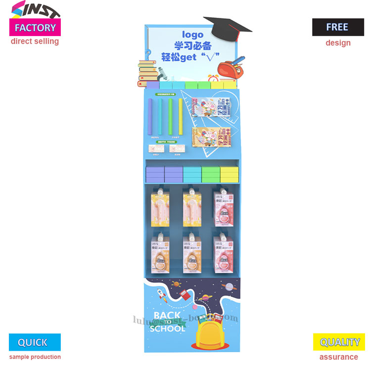 Back to School Stationery Display Rack