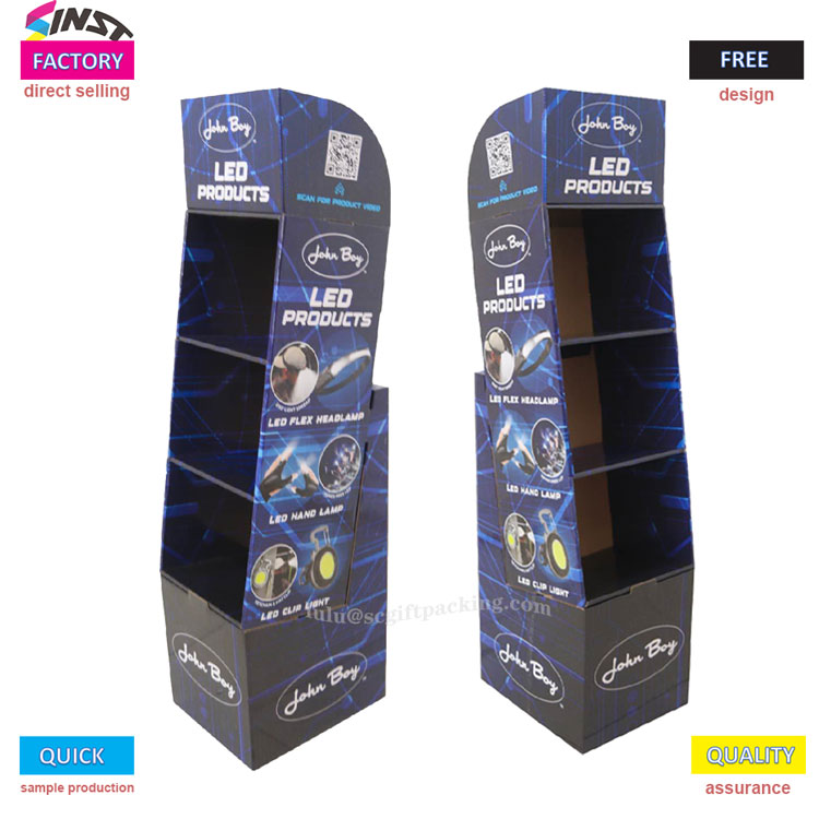 Producto LED Pantallas de cartón corrugado