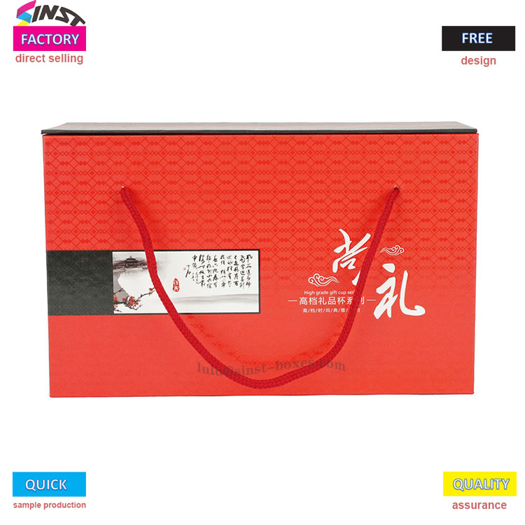 Caja de regalo con termo