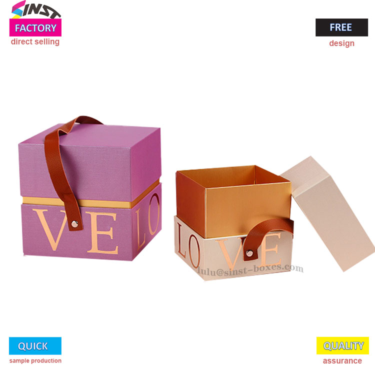 Caja de regalo de dulces de boda